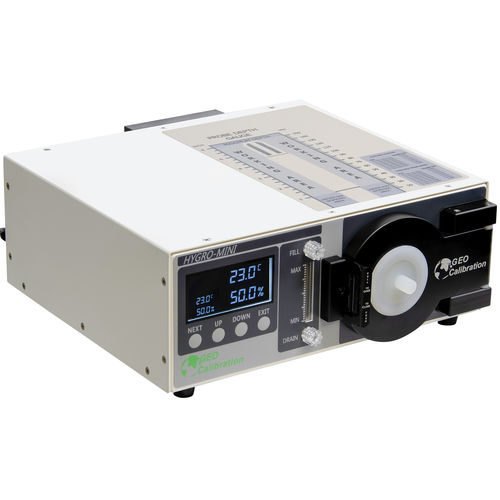 Generatore di umidità con sistemi di calibratura - Hygro Mini-X - GEO Calibration Inc. - benchtop / controllato da computer / programmabile