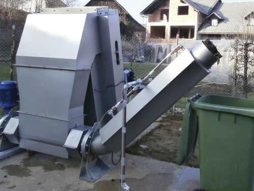 Sgrigliatore a vite - TITAN ® - ESTRUAGUA - per trattamento delle acque reflue