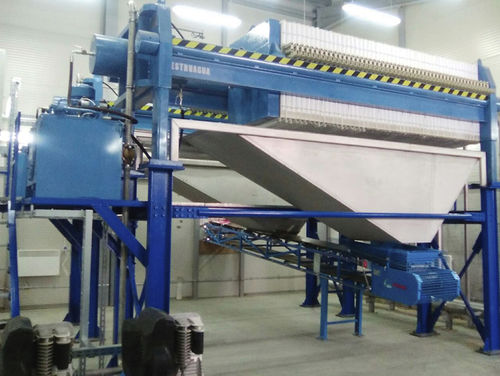Filtro-pressa a telaio - MURANO - ESTRUAGUA - automatica / per trattamento di fango