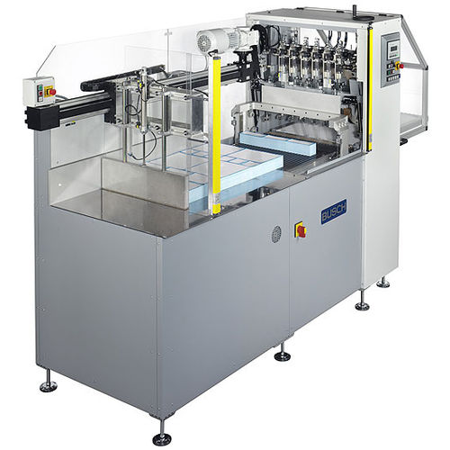 Macchina posa fascetta automatica - MB series - Gerhard Busch EBB - con nastro di carta / per l'industria tipografica