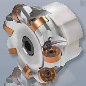 Fresa ad inserti amovibili - ACU-Jet Premium - LMT Tools - di sgrossatura / a copiare / per utensili