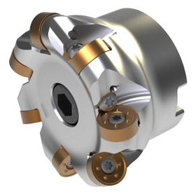 Fresa ad inserti amovibili - ACU-Jet Double6 - LMT Tools - di sgrossatura / a copiare / a gambo cilindrico