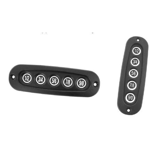 Tastiera numerica 5 tasti - 540-0125 - TriMark - ad incastro / robusta / per controllo accessi
