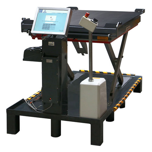 Tavola elevatrice a forbice - HTWH series - Bosche GmbH & Co. KG - idraulica / stazionaria / con bilancia integrata