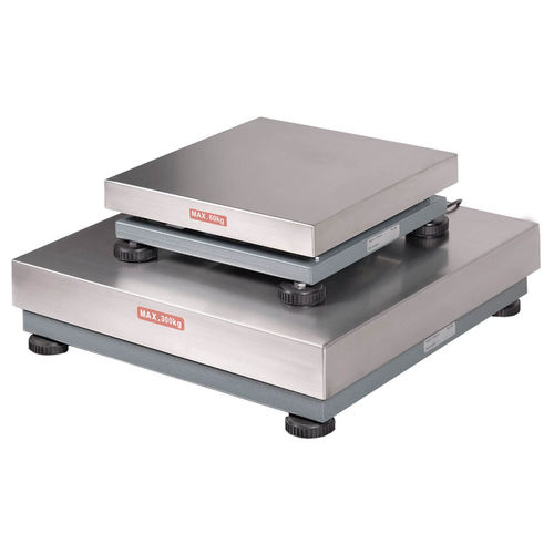 Bilancia a piattaforma - TP series - Bosche GmbH & Co. KG - digitale / con monitor separato / in acciaio inossidabile