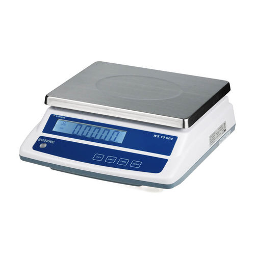 Bilancia peso/prezzo - WS 15 000 - Bosche GmbH & Co. KG - con display LCD / in acciaio inossidabile / a tenuta stagna