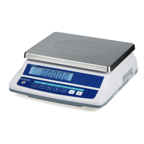 Bilancia contapezzi - WS series  - Bosche GmbH & Co. KG - a piattaforma / digitale / in acciaio inossidabile
