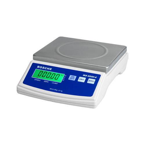 Bilancia a piattaforma - WS-K  - Bosche GmbH & Co. KG - digitale / in acciaio inossidabile