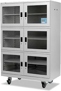 Armadio di asciugatura a porte battenti - HSD series - Totech - con rotelle