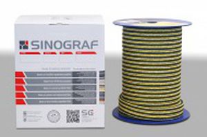Guarnizione intrecciata PTFE - AP 300 / XP 310 - Sinograf SA - alta resistenza / per pompa / per l'industria alimentare