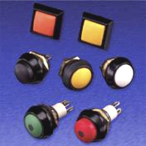 Pulsante a molla - 59 series - ITW Switches - impermeabile / ad azione momentanea / in miniatura