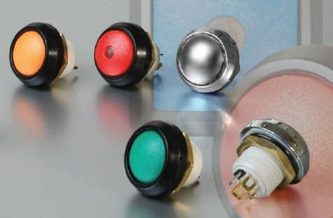 Pulsante a molla - IP67  - ITW Switches - impermeabile / elettromeccanico / ad azione momentanea