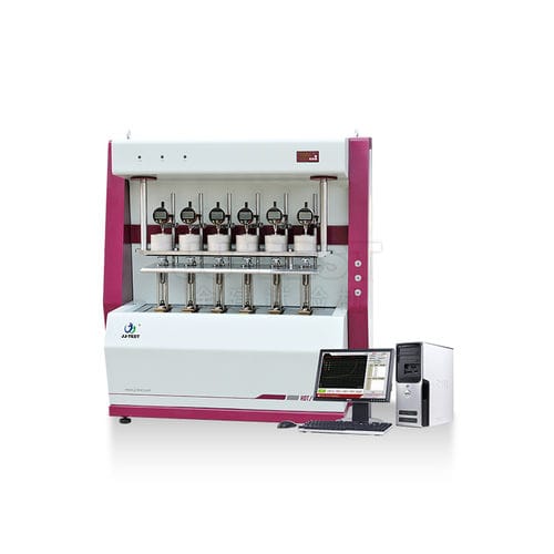 Strumento per la determinazione del punto Vicat per temperatura di inflessione (HDT) - HDT/V-3116 - JJ-TEST Chengde Jinjian Testing Instrument Co.,Ltd - punto Vicat / automatizzato