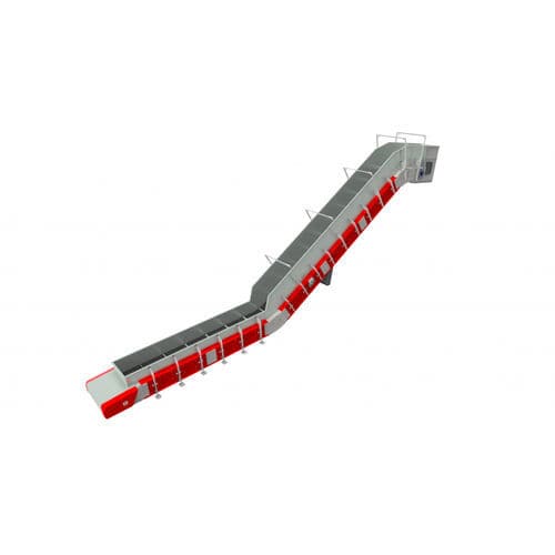 Trasportatore a nastro - ChainCon® - westeria - a catena / a Z / per carburanti alternativi