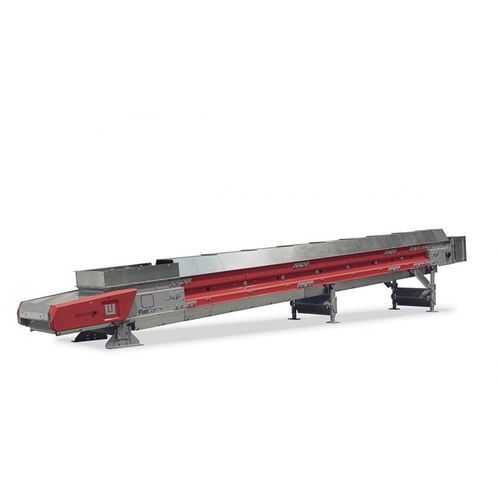 Trasportatore a nastro - FlatCon® - westeria - a scarica / di grande larghezza