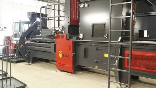 Pressa imballatrice per carta - S series - BOA RECYCLING EQUIPMENT BV - per plastica / per bottiglie / orizzontale