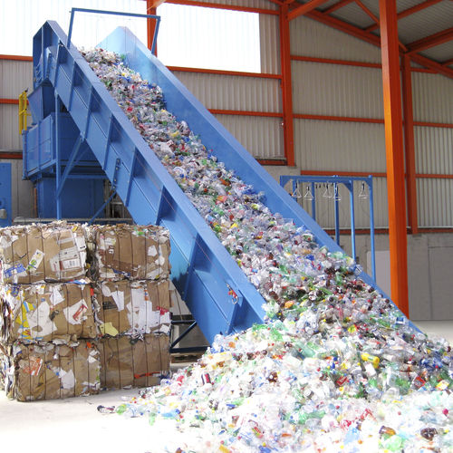 Trasportatore a nastro - RB - BOA RECYCLING EQUIPMENT BV - inclinato / a scarica / di stoccaggio