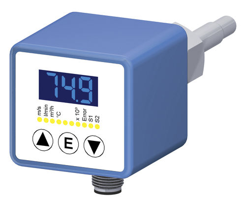 Misuratore termico di portata massica - SNS 552 series - EGE-Elektronik Spezial-Sensoren GmbH - massico / per liquidi / in acciaio inossidabile