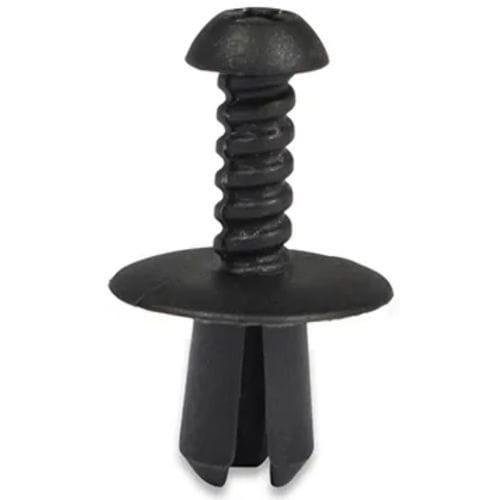 Rivetto a testa rotonda - 113 series - emico - in plastica / nero