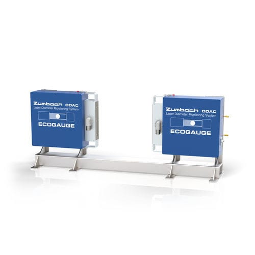 Sistema di misurazione a laser - ECOGAUGE - ZUMBACH Electronic AG - di diametro / di forma / in linea