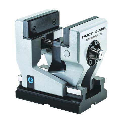 Morsa con serraggio autocentrante - RZM - RÖHM GmbH - per macchina utensile a 5 assi / manuale / a vite