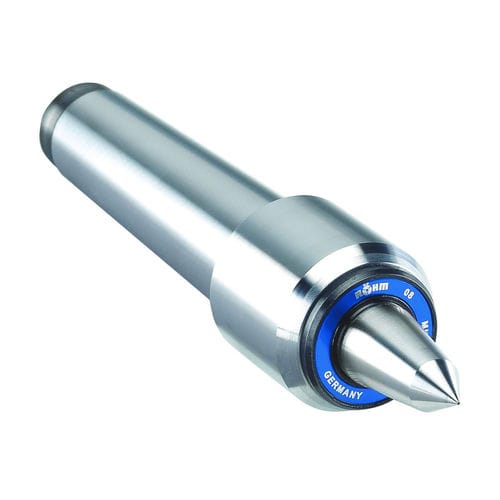 Contropunta girevole - Slim - RÖHM GmbH - con punta allungata / per tornio / per rettificatrice
