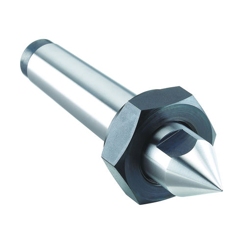 Contropunta fissa - FZS - RÖHM GmbH - con punta piena / per tornio / per rettificatrice