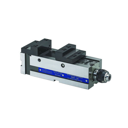Morsa per macchina utensile - RKK - RÖHM GmbH - idraulica / orizzontale / in acciaio