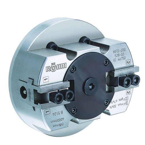 Mandrino automatico - KFD - RÖHM GmbH - 2 ganasce / a centro chiuso