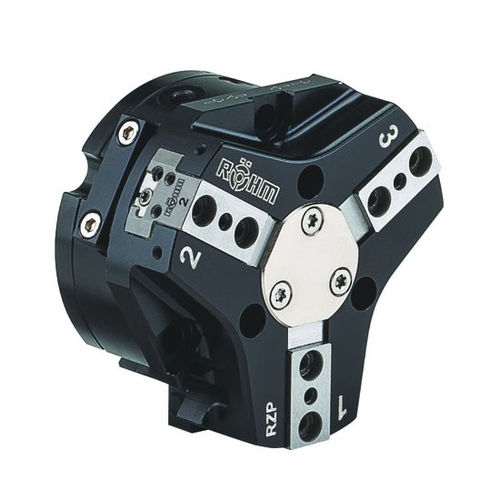 Pinza di presa pneumatica - RZP-80 - RÖHM GmbH - angolare / a 3 griffe / per robot industriali