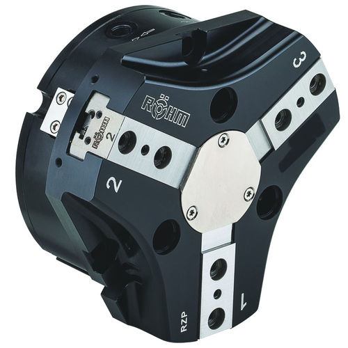 Pinza di presa pneumatica - RZP-200 - RÖHM GmbH - angolare / a 3 griffe / per robot industriali
