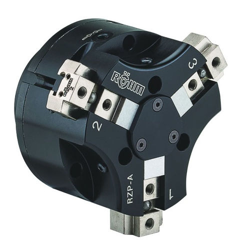 Pinza di presa pneumatica - RZP-A 100  - RÖHM GmbH - angolare / a 3 griffe / per robot industriali