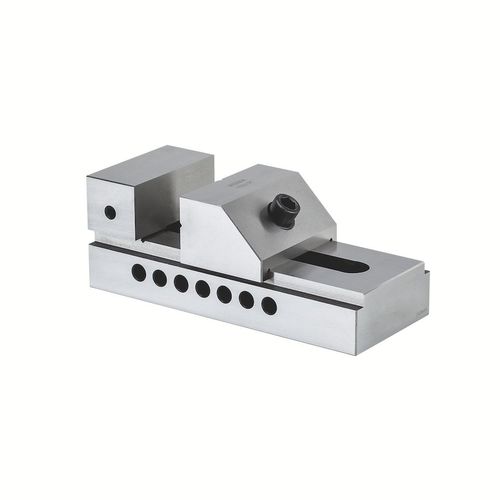 Morsa per rettificatrice - PL-F - RÖHM GmbH - a basso profilo / di precisione / in acciaio