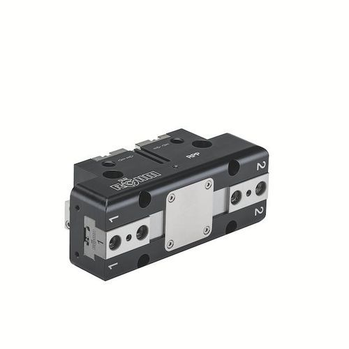 Pinza di presa con azionamento pneumatico - RPP-160 - RÖHM GmbH - parallela / a 2 griffe / per movimentazione