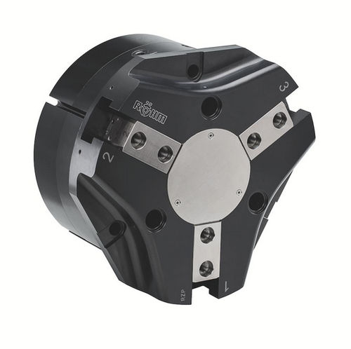 Pinza di presa pneumatica - RZP-300 - RÖHM GmbH - angolare / a 3 griffe / per robot industriali