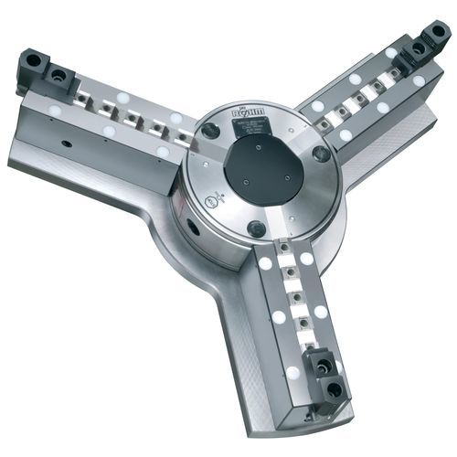 Mandrino di tornitura a serraggio manuale -  DURO TA XT  - RÖHM GmbH - 3 ganasce / a centro chiuso / per lavorazione