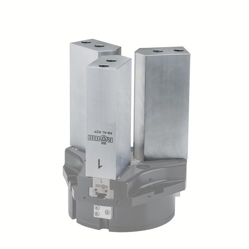 Morsa di serraggio meccanica - 484-70 - RÖHM GmbH - in alluminio