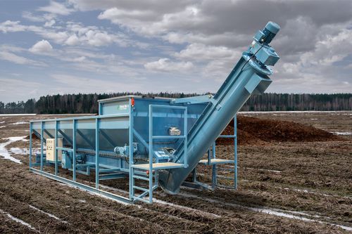 Miscelatore container - SIMON MOOS A/S - mobile / continuo / liquido/solido