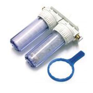 Carter per filtro a cartuccia - Q311001090 - COMAP WT  - per liquido / in polipropilene / duplex