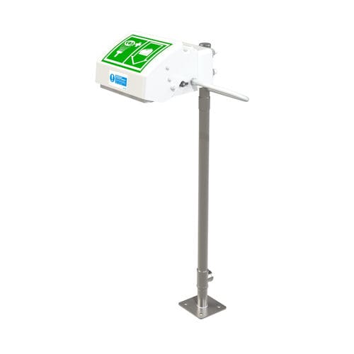 Lavaocchi da terra - STD-45G/P - Hughes Safety Showers - per ambienti pericolosi / da interno