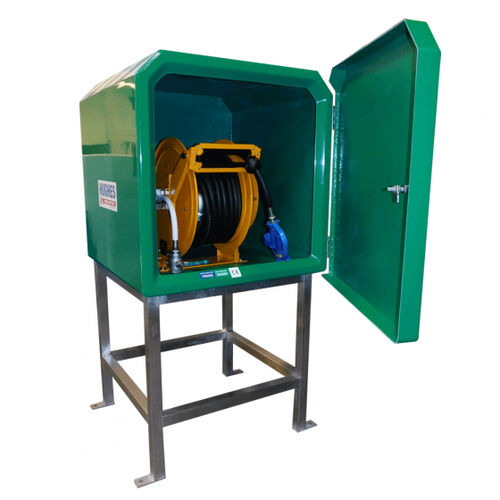 Armadio per avvolgitore - STD-HR series - Hughes Safety Showers - di stoccaggio / con piedi / con 1 sportello