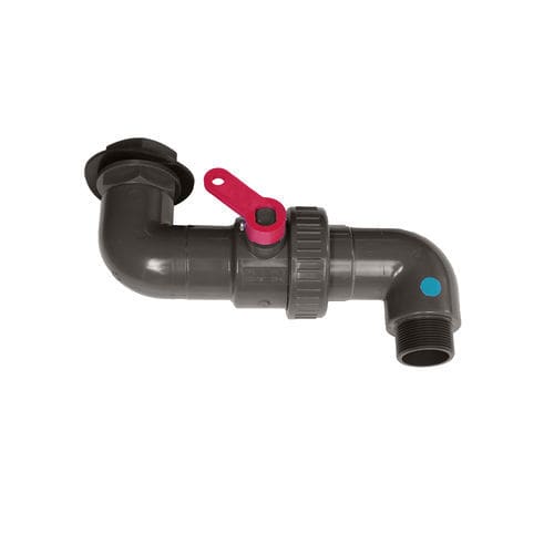Valvola a sfera - 02 23 185 1916 - Hughes Safety Showers - manuale / resistente ai prodotti chimici / per cisterna