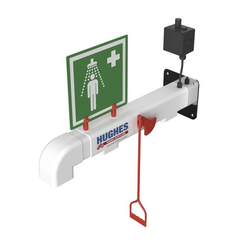 doccia di sicurezza da parete - Hughes Safety Showers