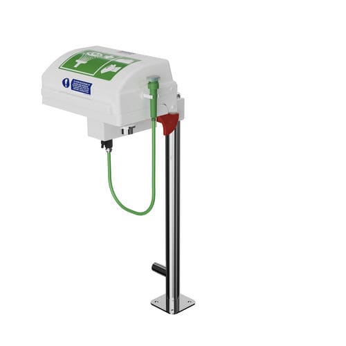 Lavaocchi lavafaccia da terra - STD-25K/P - Hughes Safety Showers - da interno