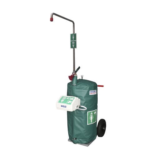Doccia di sicurezza mobile - STD-J-40K/45G - Hughes Safety Showers - da interno / da esterno / per ambienti pericolosi