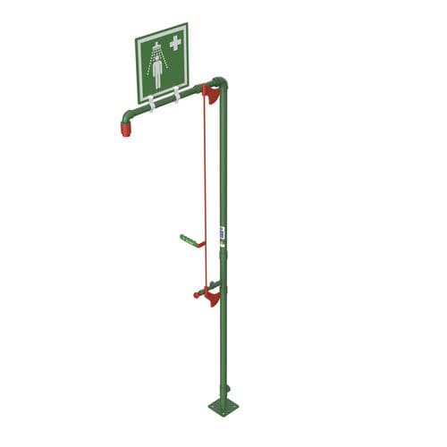 Doccia di sicurezza da terra - EXP-SD-20GS - Hughes Safety Showers - non riscaldata / multi-ugelli / per ambienti pericolosi