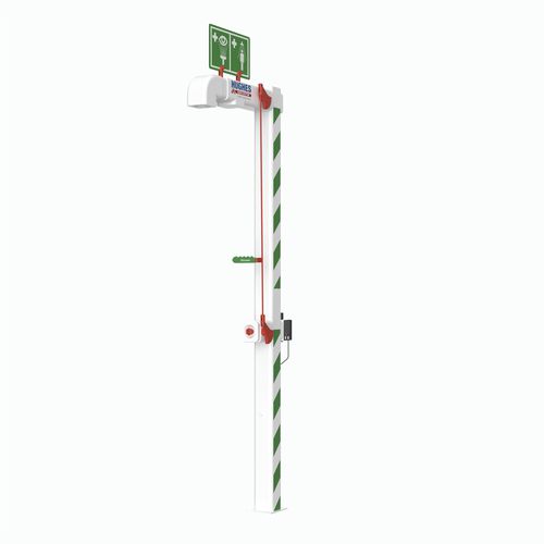 Doccia di sicurezza da terra - EXP-AH-5GS/10G - Hughes Safety Showers - antigelo / multi-ugelli / per ambienti pericolosi