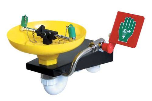 Lavaocchi da parete - STD-75G - Hughes Safety Showers - in plastica / per ambienti pericolosi / da interno