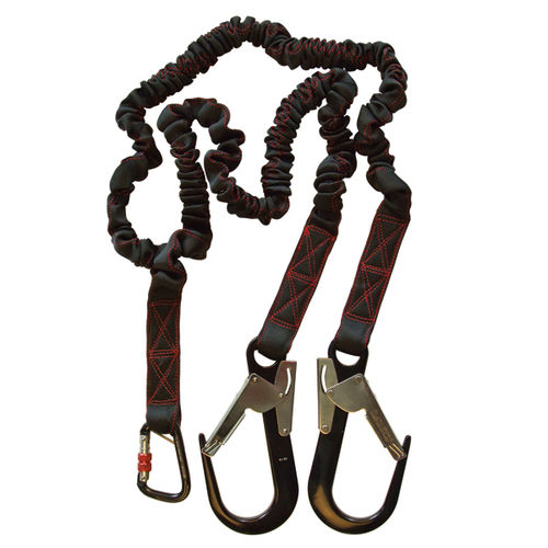 Cordino con assorbitore di energia con cinghia - K2™ Twin Tail - JSP - con assorbitore di chock / doppio