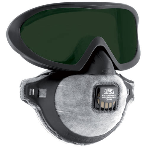 Maschera di protezione a pieno facciale - FilterSpec® Pro™ series - JSP - monofiltro / leggera